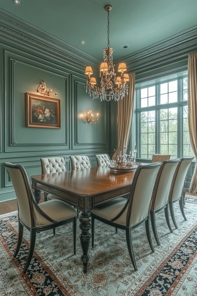 29 Sage Green Dining Room Ideas To Bring A Refreshing Touch To Your ...