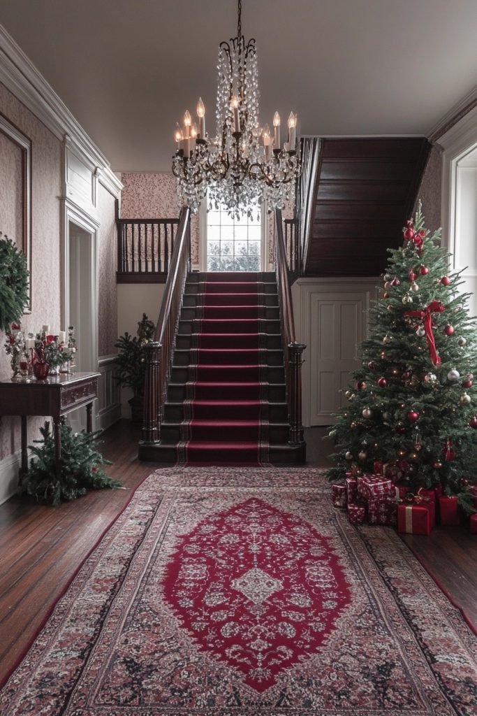 Traditional Victorian Foyer