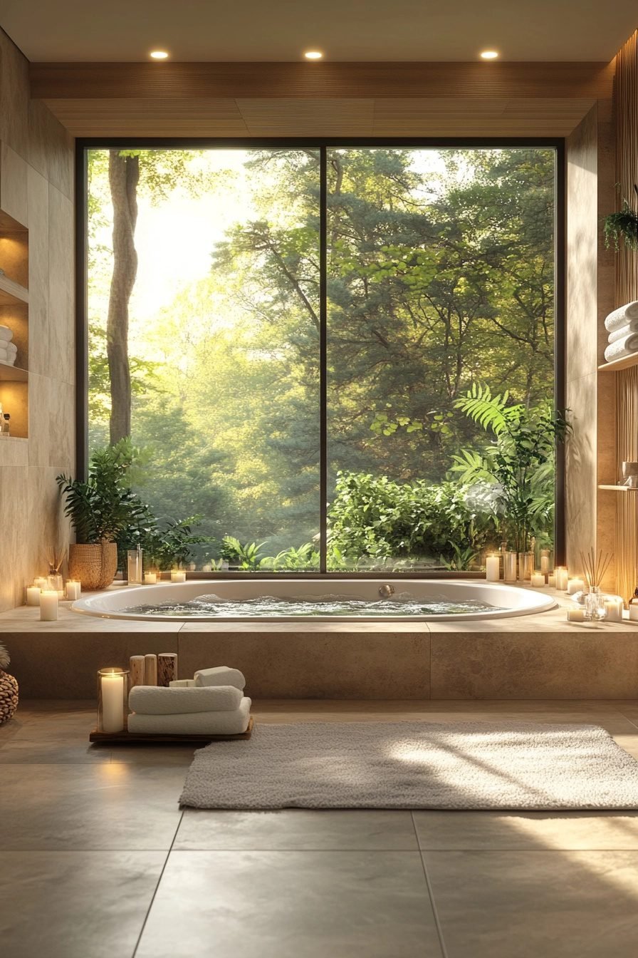 29 Jacuzzi Tub Bathroom Decor Ideas For A Tranquil And Chic Bathroom ...