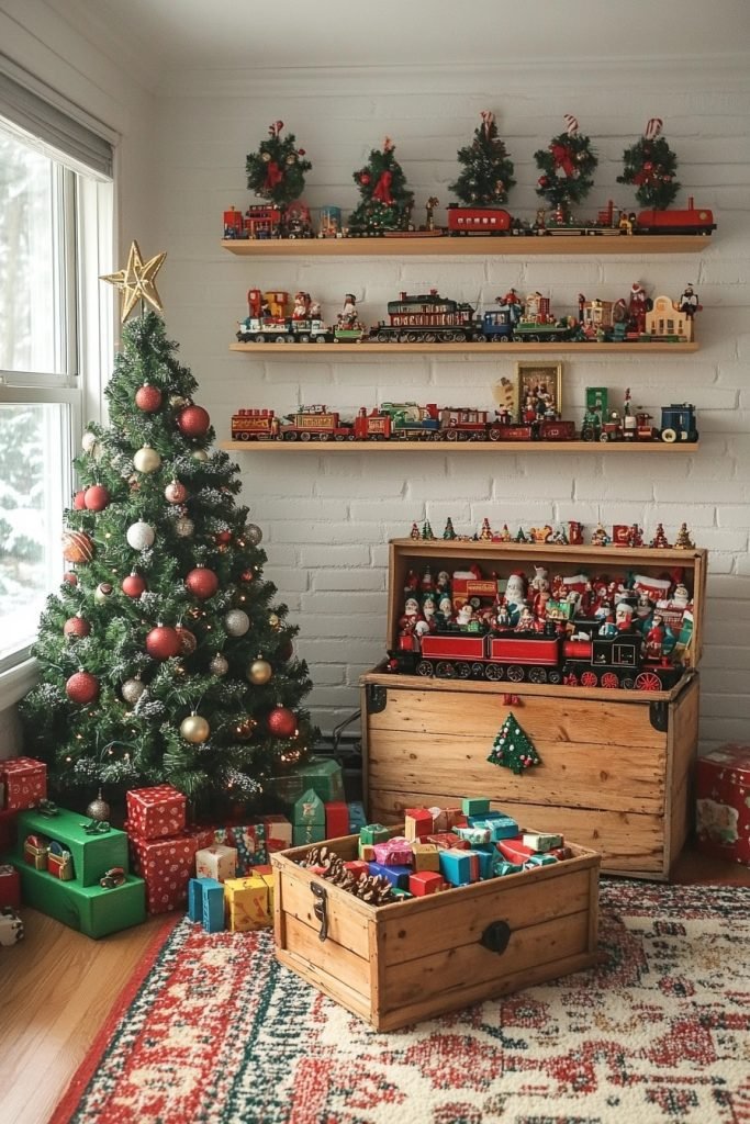 Vintage Toy Themed Playroom