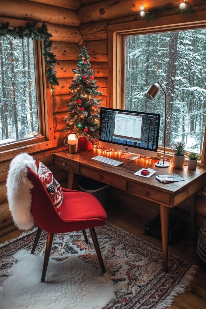 Yuletide Home Office