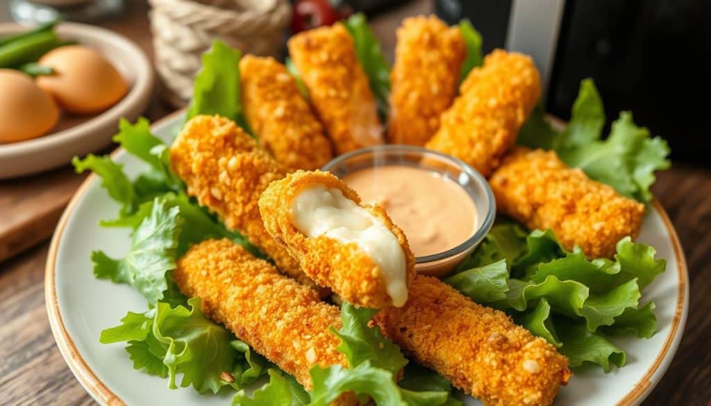 air fryer cheese snacks