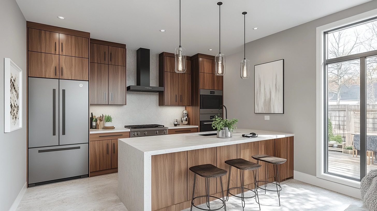 19 Brown Kitchen Cabinets To Elevate Your Kitchen With Natural Tones ...