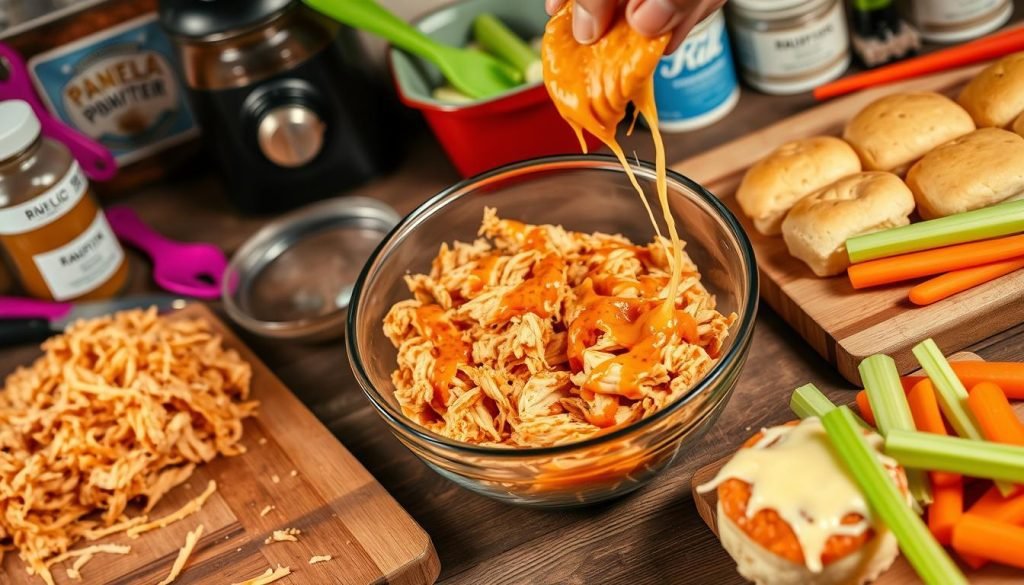 cooking instructions for buffalo chicken sliders