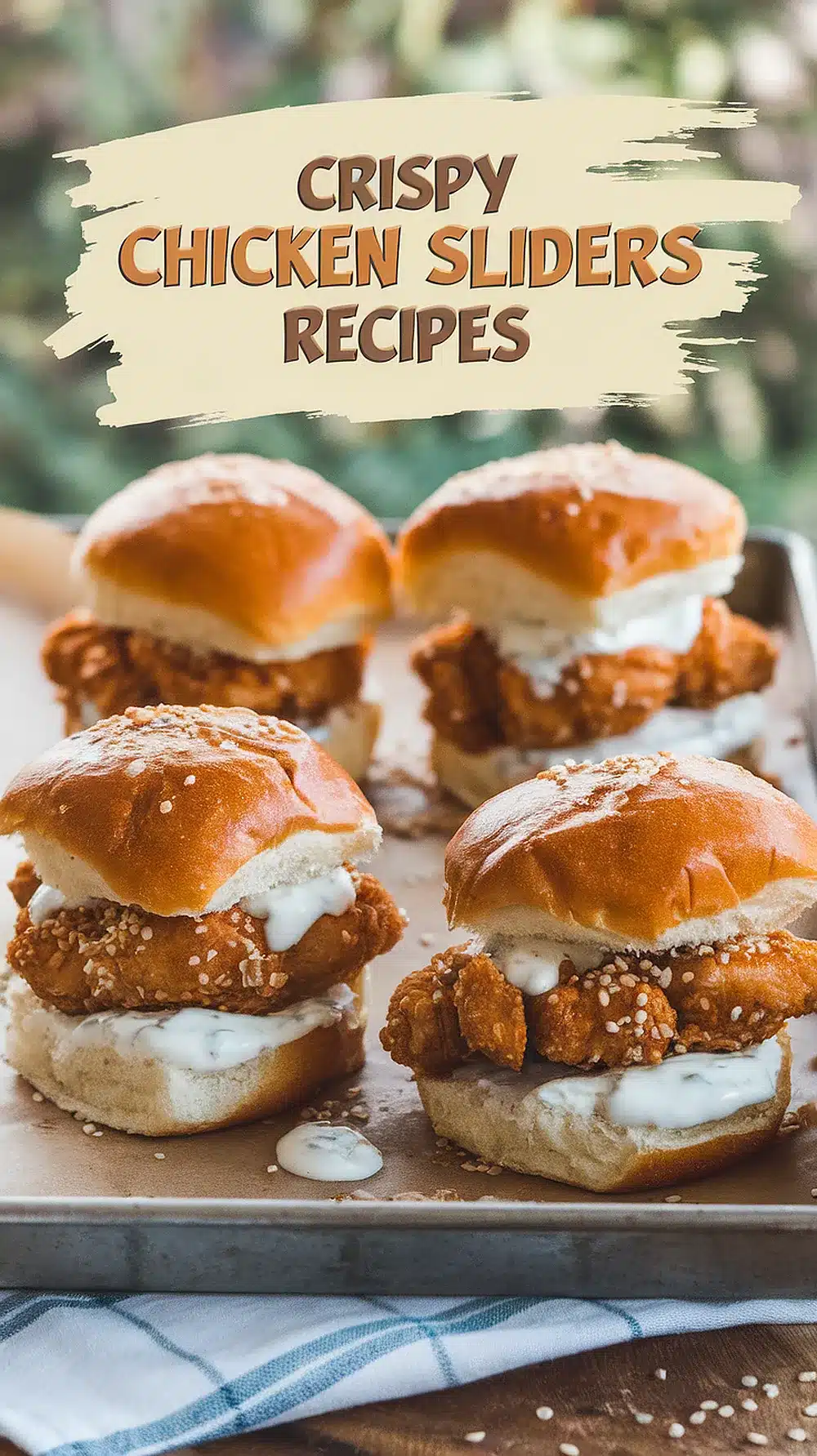 Crispy Chicken Sliders Recipes