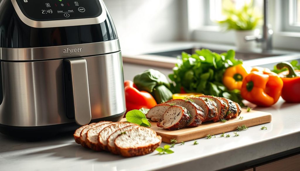 healthy cooking with air fryer
