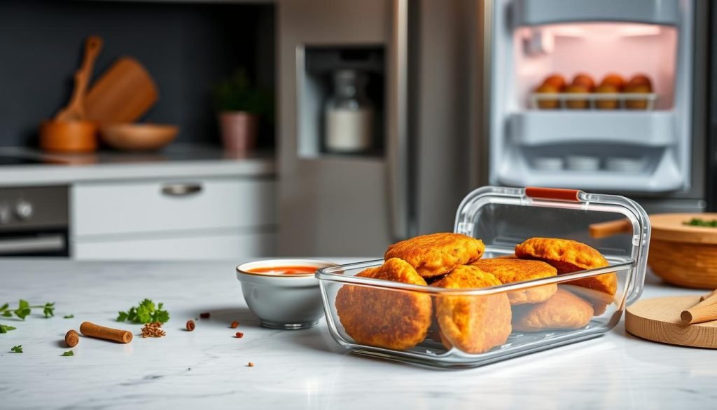 how to store fritters