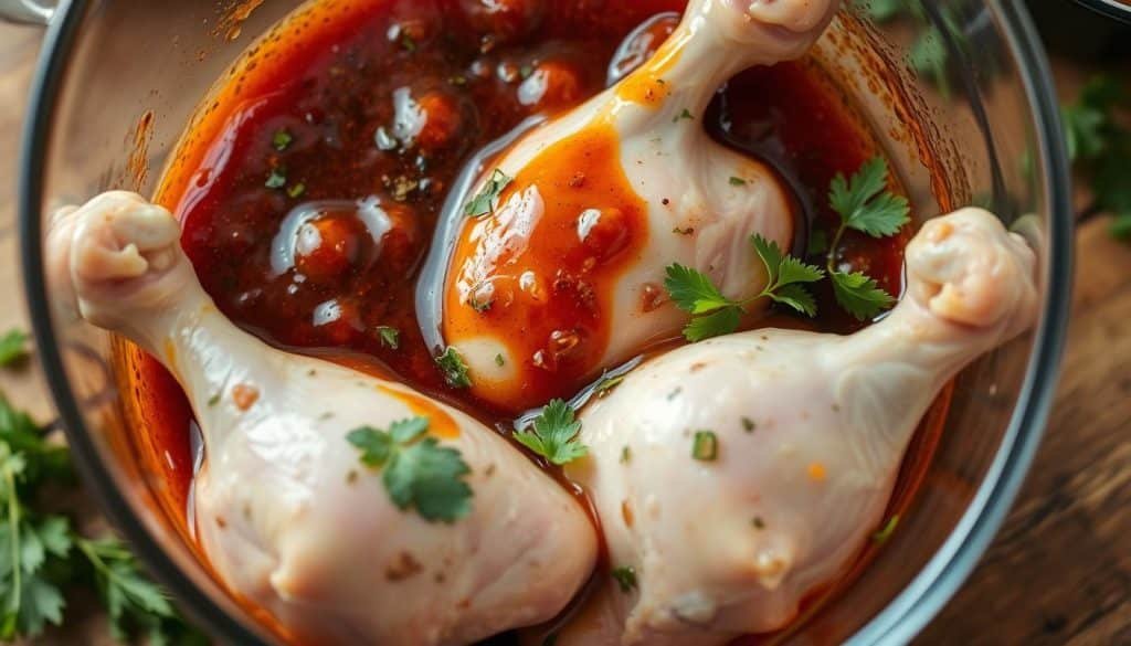 marinating chicken drumsticks