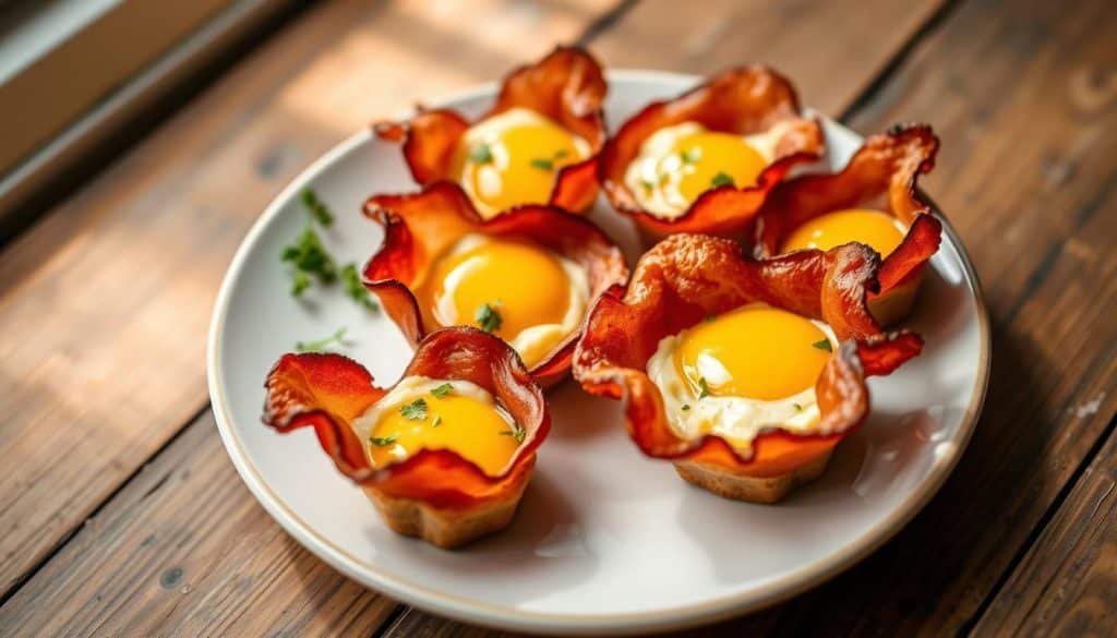 Air Fryer Bacon Egg Cups