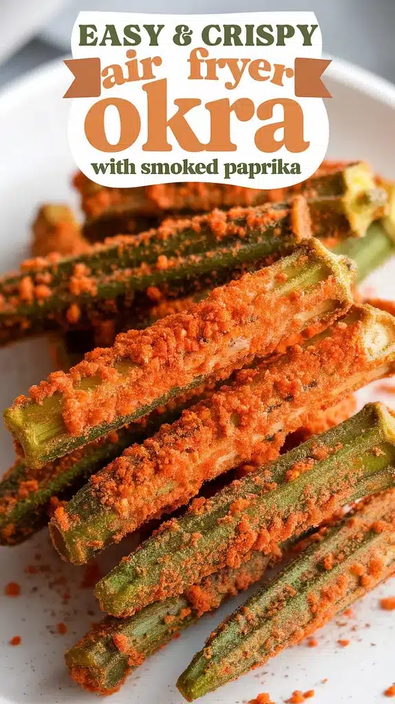 Air Fryer Okra with Smoked Paprika: Crispy & Flavorful 1 Air Fryer Okra with Smoked Paprika