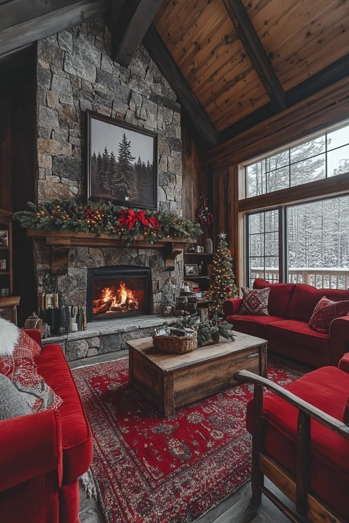Alpine Cabin Christmas