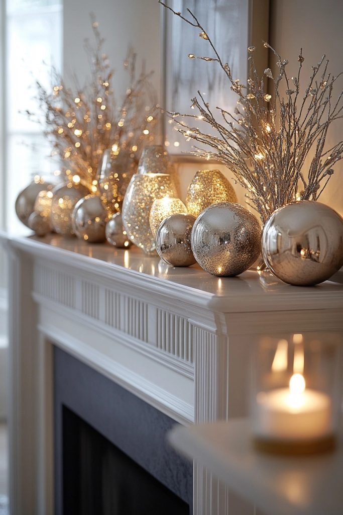 Chic Metallic Accents