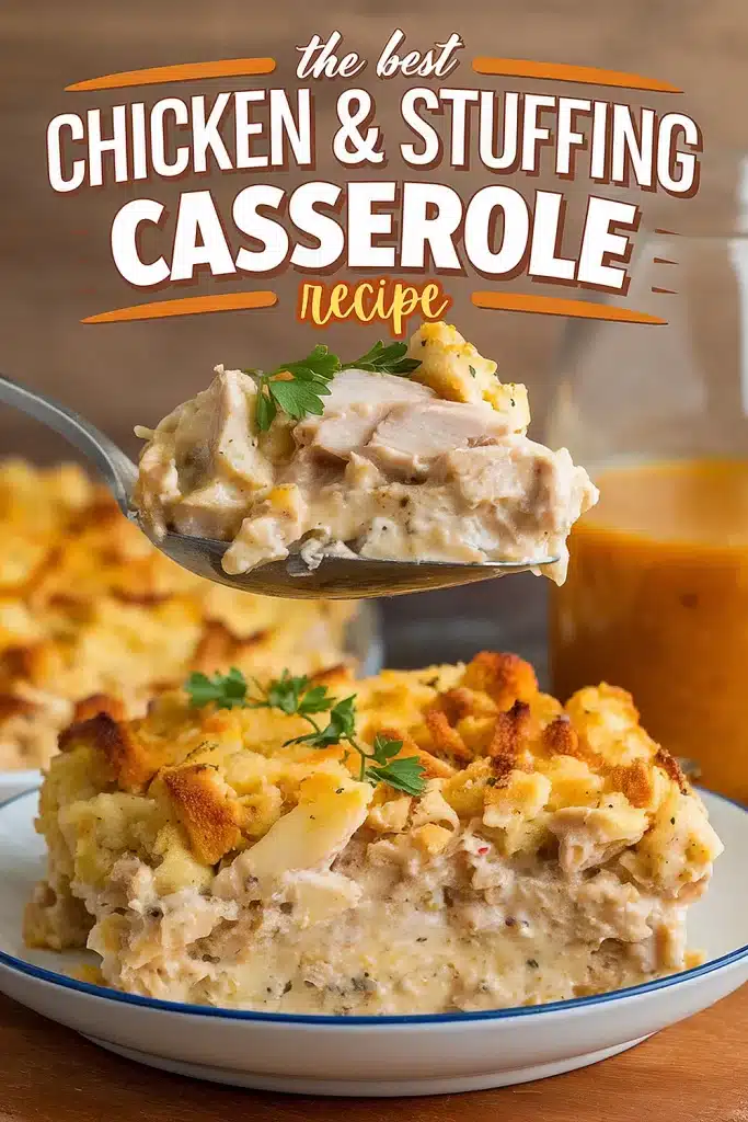 Easy Chicken And Stuffing Casserole Recipe | Dinner Ideas 1 Chicken And Stuffing Casserole Recipe