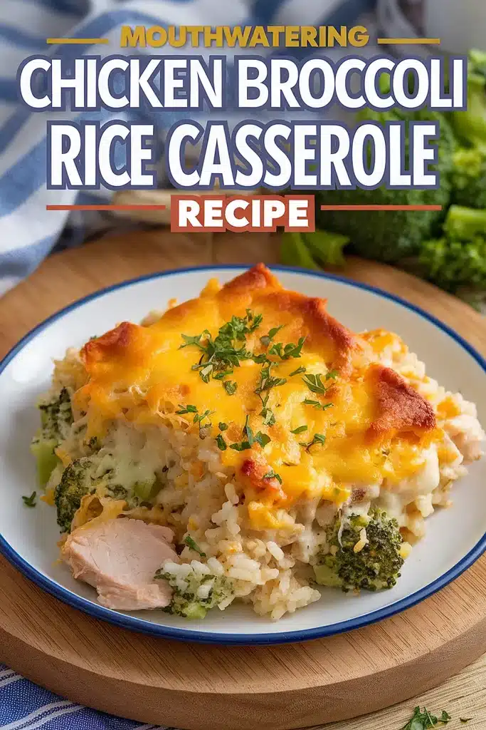 Chicken Broccoli Rice Casserole Recipe