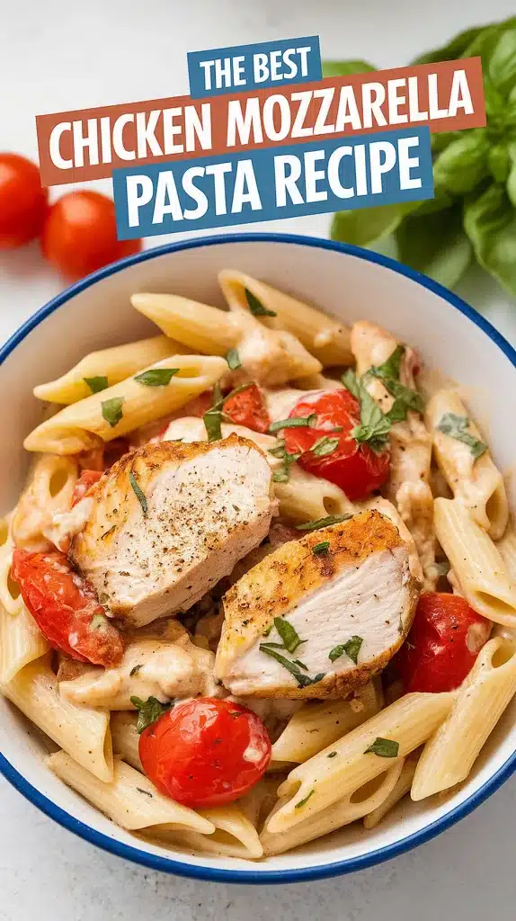 Chicken Mozzarella Pasta Recipe