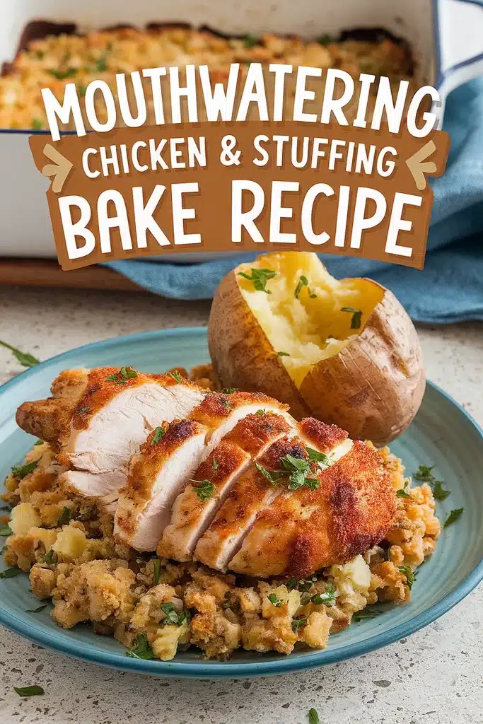 Chicken & Stuffing Bake Recipe