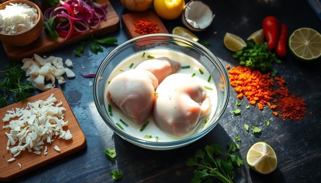 Chicken preparation