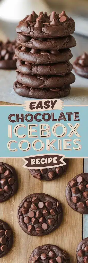 Chocolate Icebox Cookies