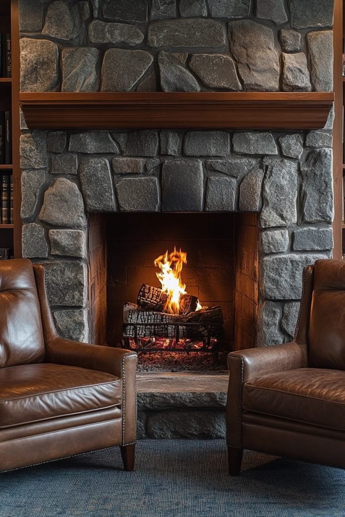 Classic Stone Hearth