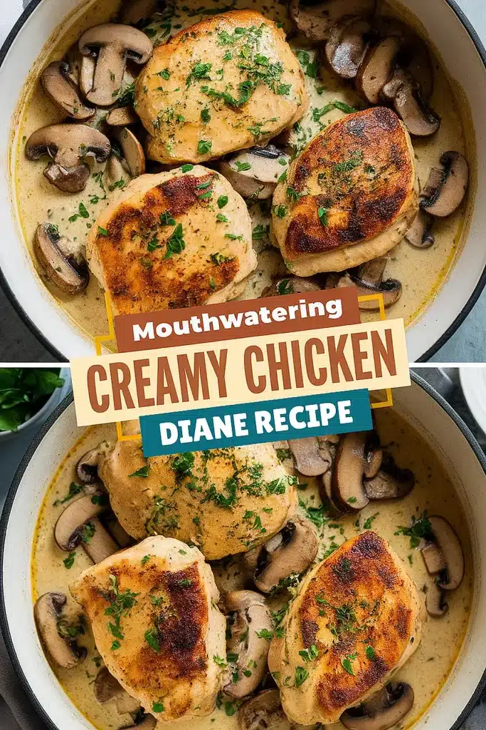 Creamy Chicken Diane Recipe