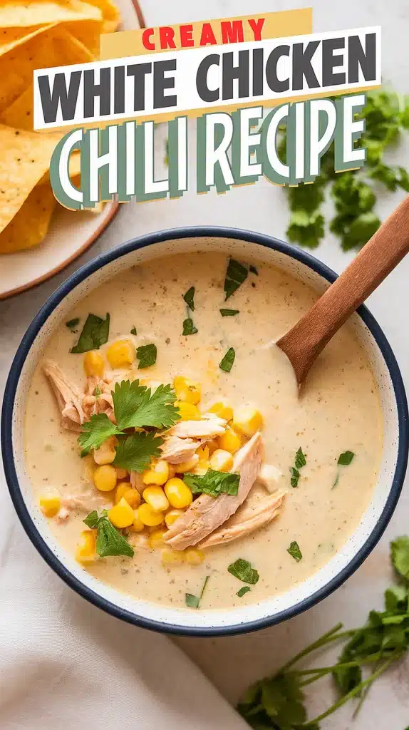 Creamy White Chicken Chili Recipe