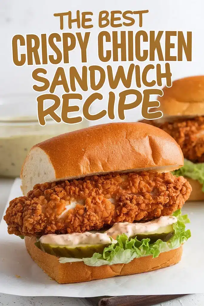 Crispy Chicken Sandwich Recipe