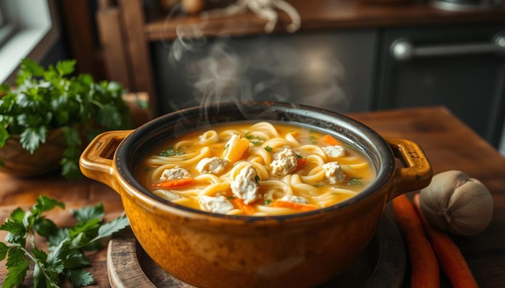 Crockpot Chicken Noodle Soup Recipe