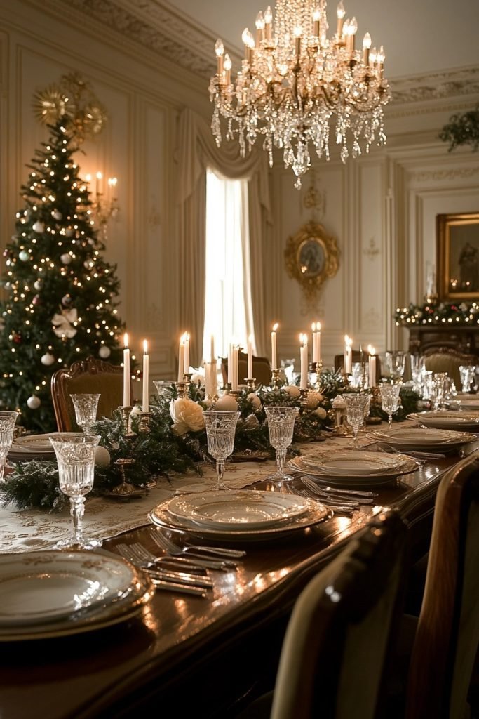 Elegant Christmas Dining Room