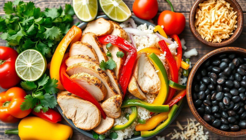 Fajita Bowl Ingredients