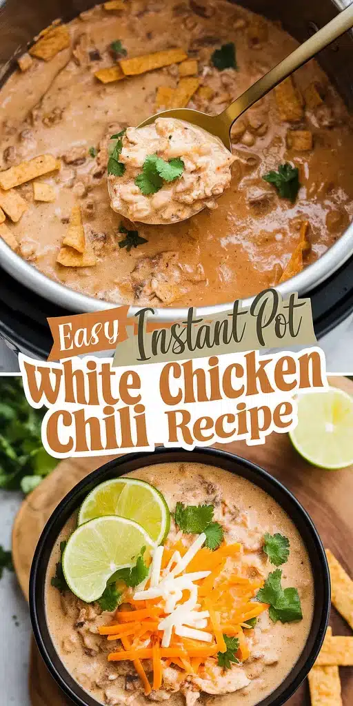 Instant Pot White Chicken Chili Recipe