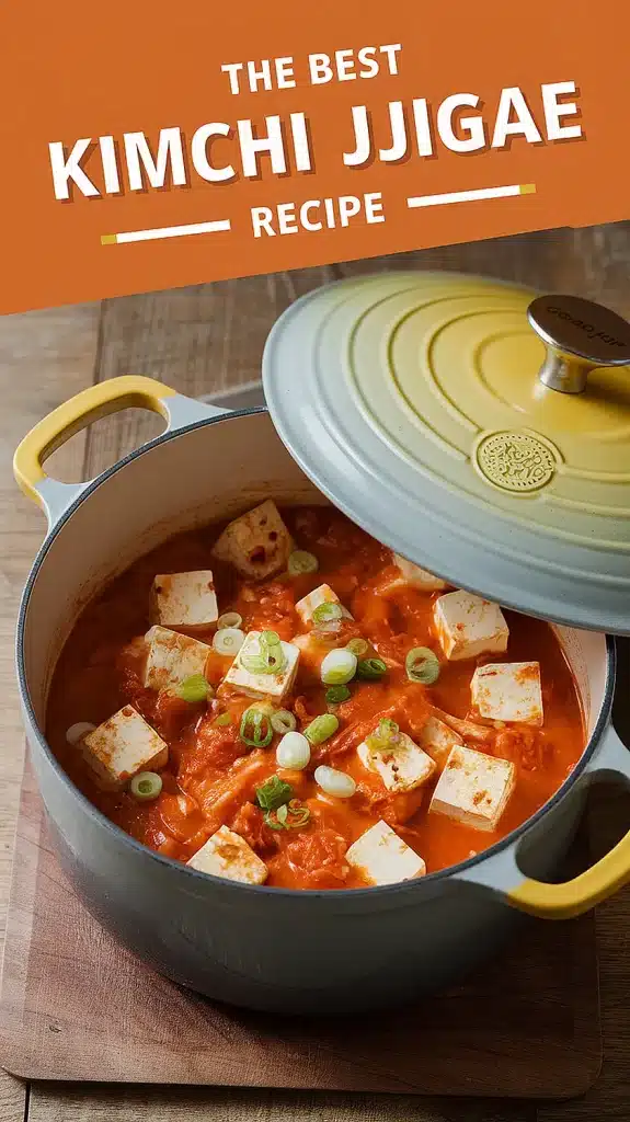 Savor Authentic Kimchi Jjigae - My Korean Comfort Food 1 Kimchi Jjigae