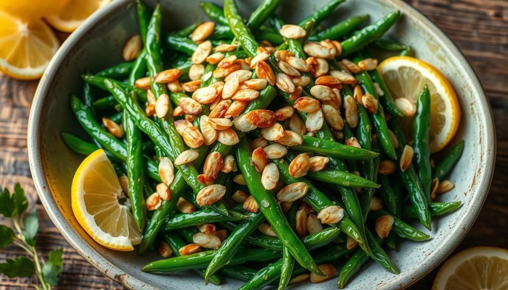 Lemon and Almond Green Beans recipe
