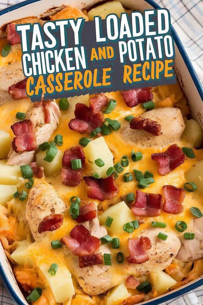 Loaded Chicken And Potato Casserole Recipe