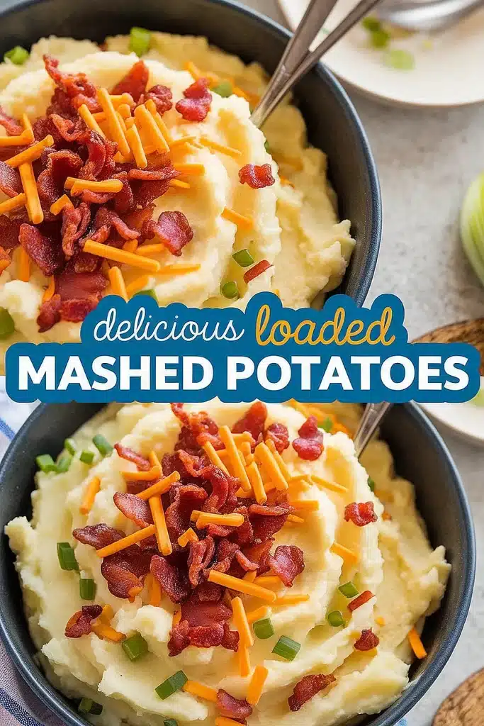 Ultimate Loaded Mashed Potatoes Recipe 1 Loaded Mashed Potatoes