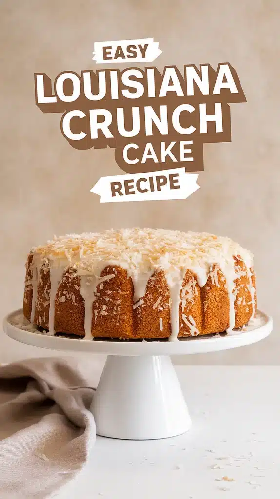 Louisiana Crunch Cake