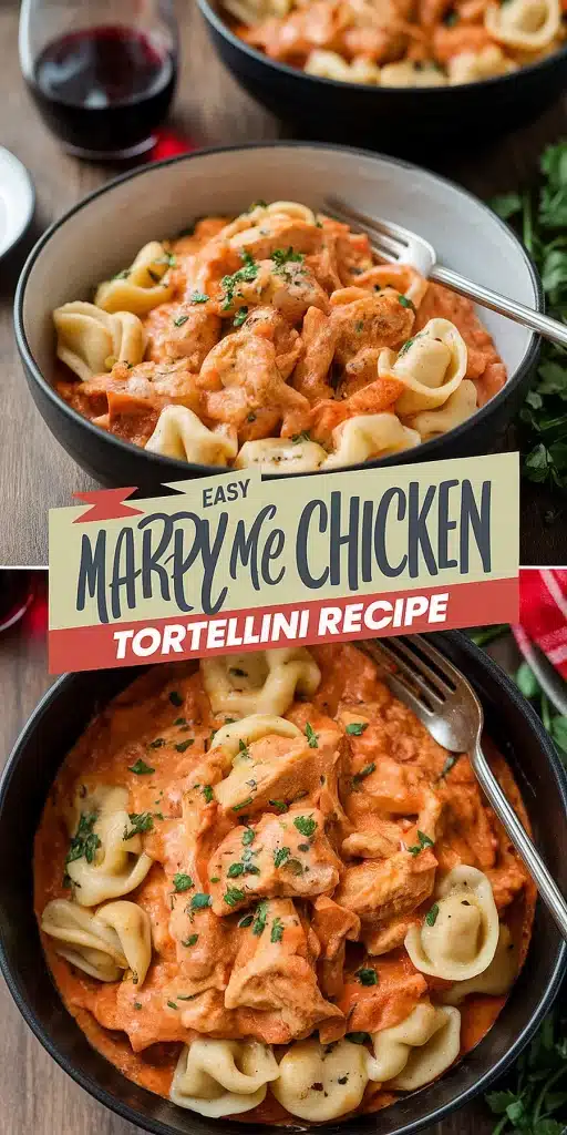 Marry Me Chicken Tortellini Recipe