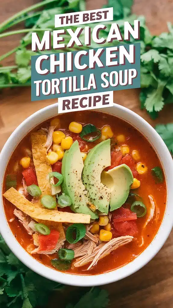 Mexican Chicken Tortilla Soup