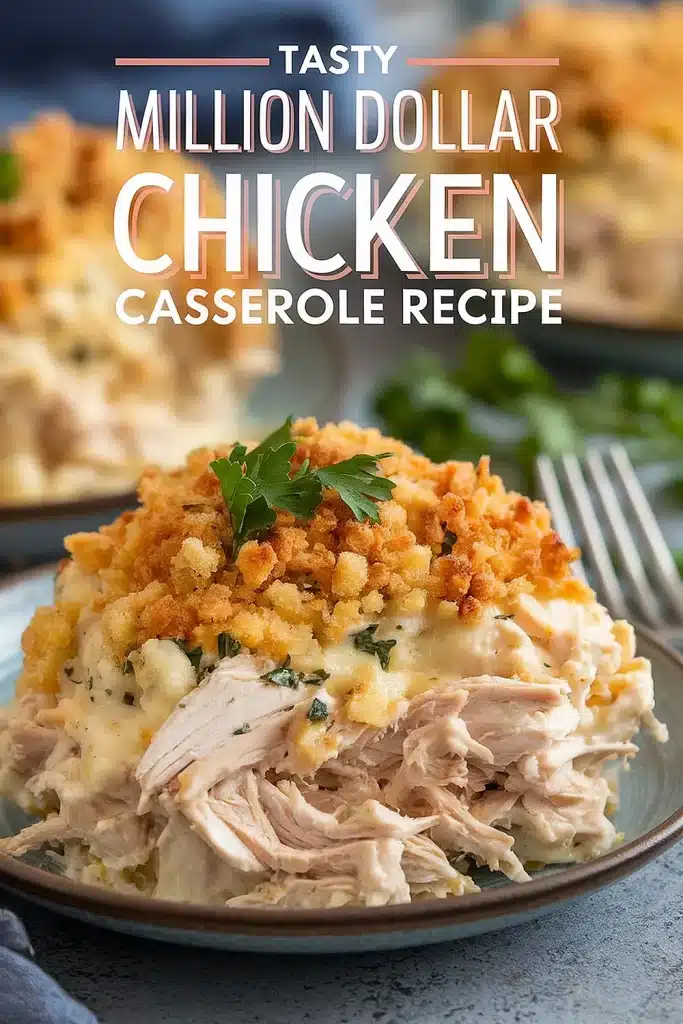 Million Dollar Chicken Casserole Recipe | Easy Dinner 1 Million Dollar Chicken Casserole Recipe