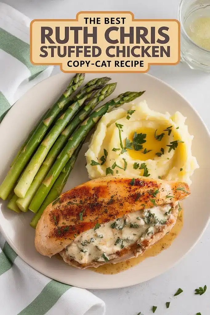 Ruth Chris Stuffed Chicken Copycat Recipe