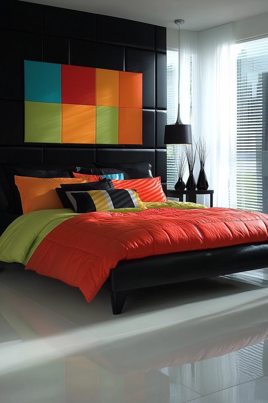 Textured Paper Wall Decor For Eclectic Spaces Reference: 29 Colorful Eclectic Bedroom Ideas To Make Your Space Feel