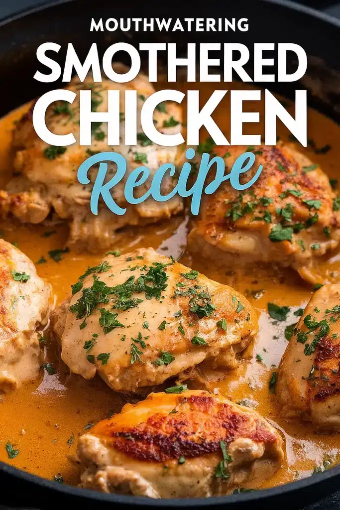 Juicy Smothered Chicken Recipe - Southern Comfort Food 1 Smothered Chicken Recipe