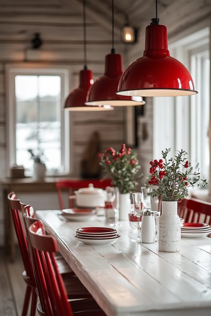 Swedish Red and White