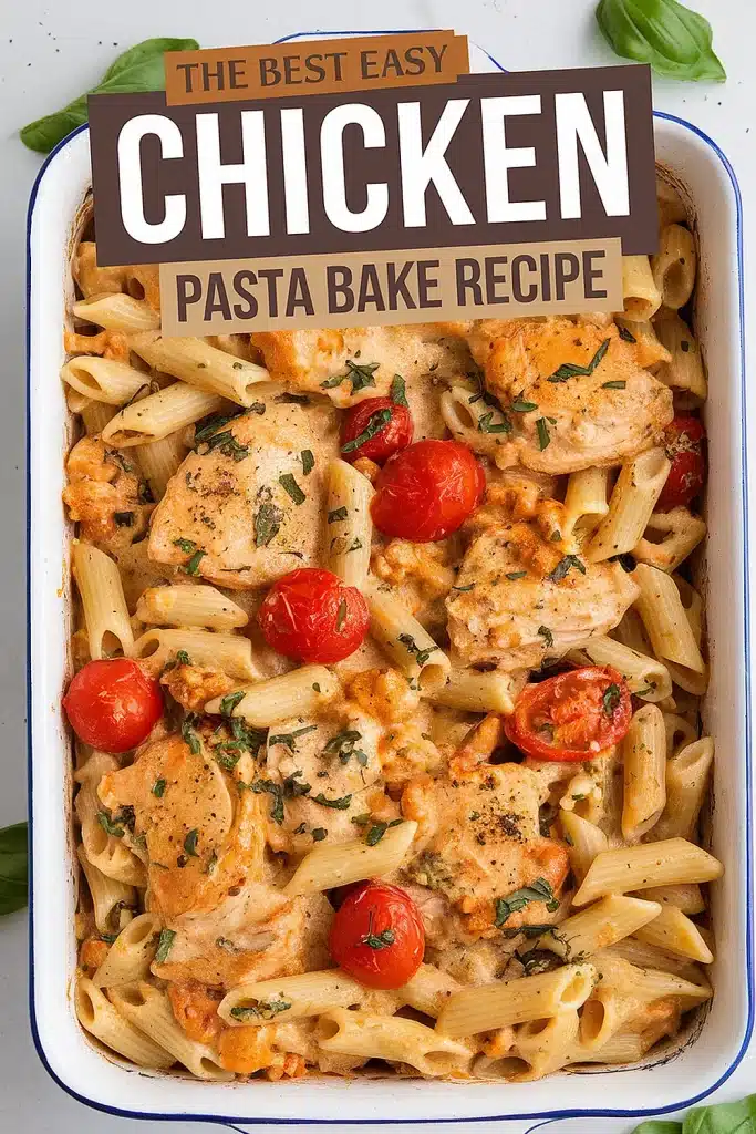 The Best Easy Chicken Pasta Bake Recipe
