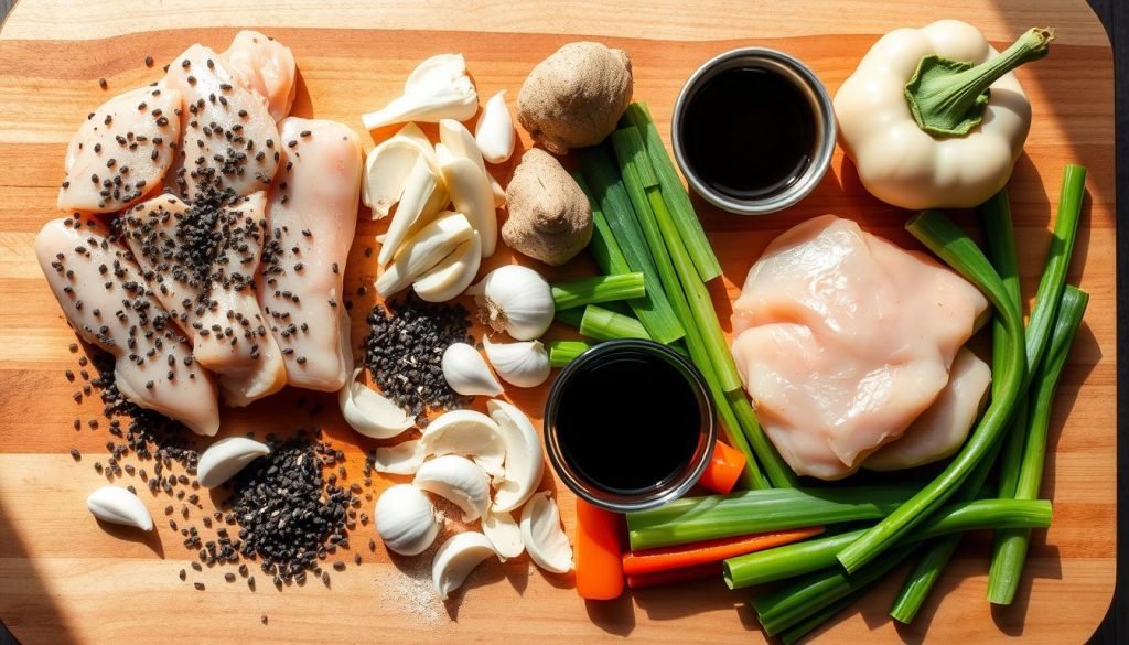 black pepper chicken ingredients