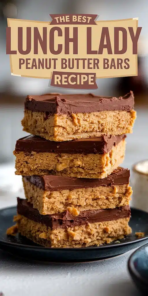 lunch lady peanut butter bars