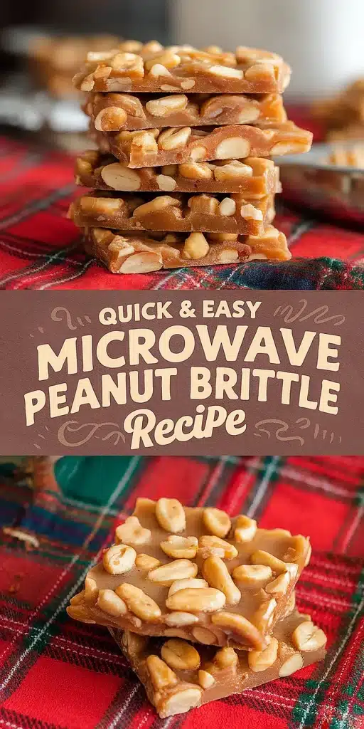 microwave peanut brittle