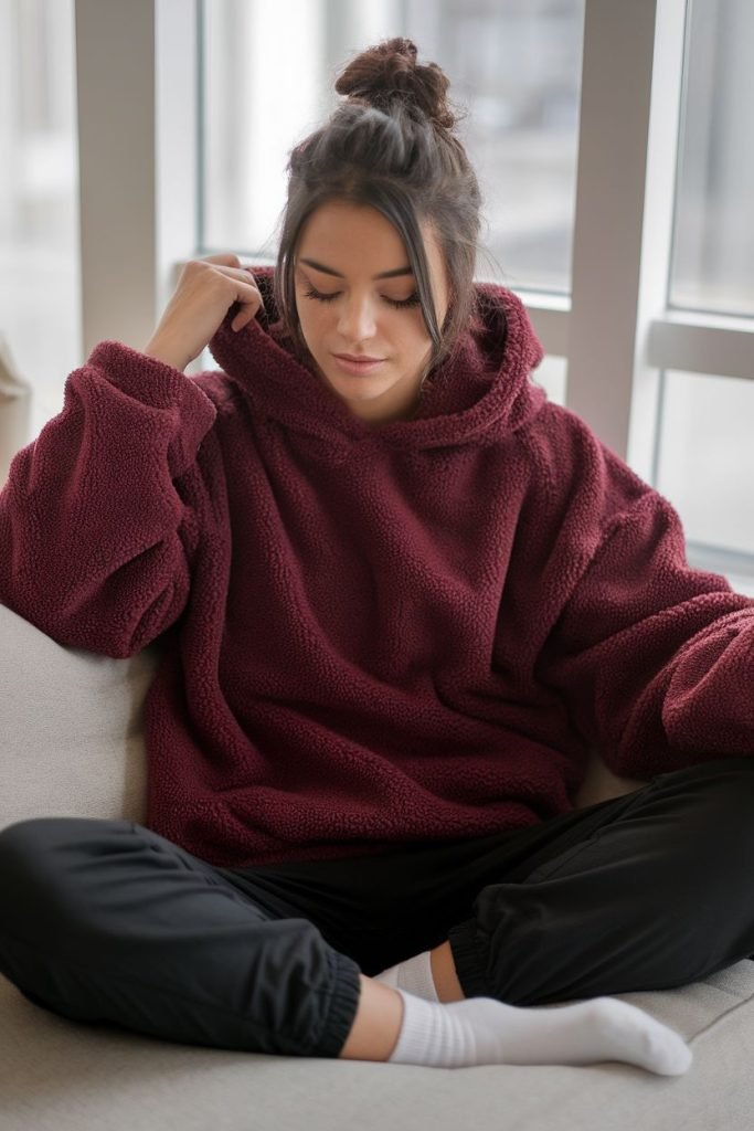 outfit inspo casual hoodie