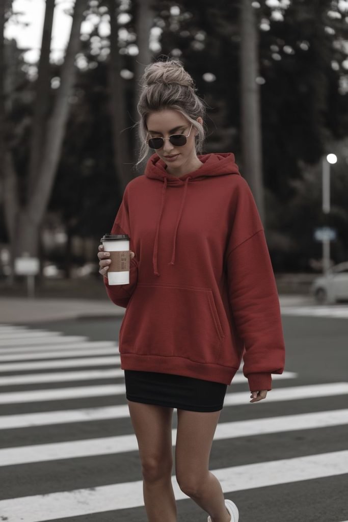 outfit inspo casual hoodie