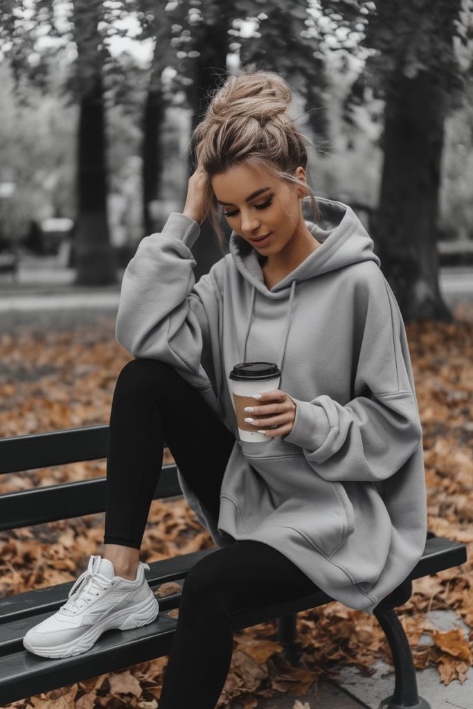 outfit inspo casual hoodie