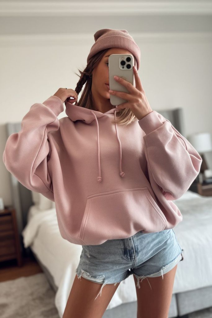 outfit inspo casual hoodie